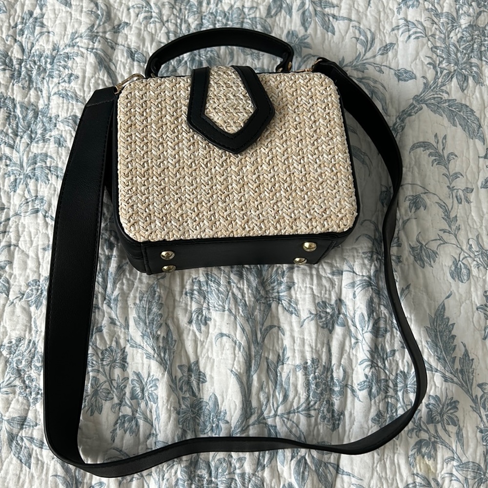 Nastygal raffia crossbody